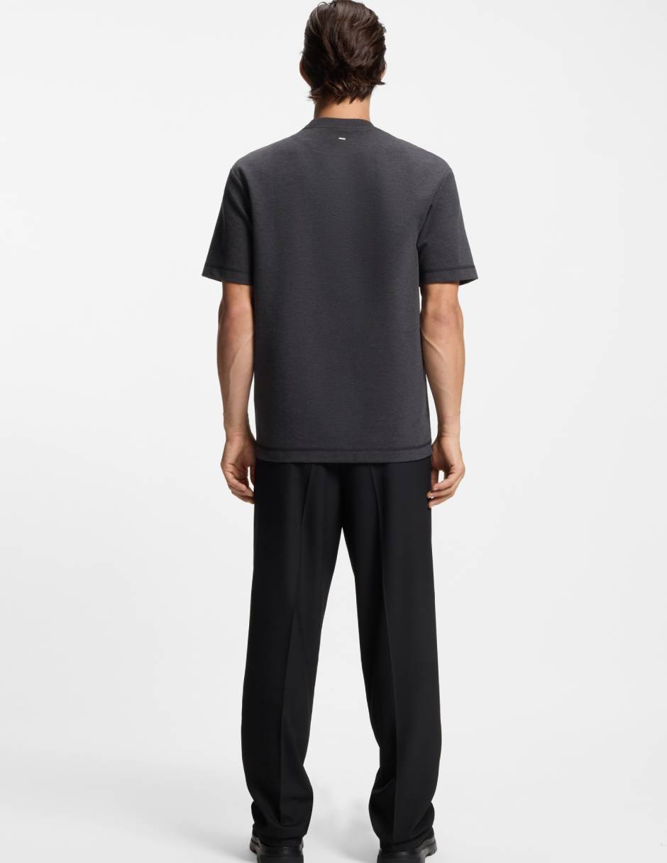 Playera Hugo cuello redondo para hombre