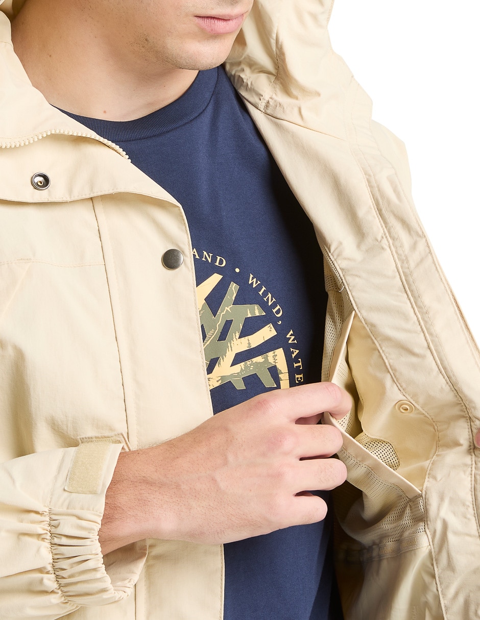 Chamarra bomber Timberland impermeable con bolsillos para hombre