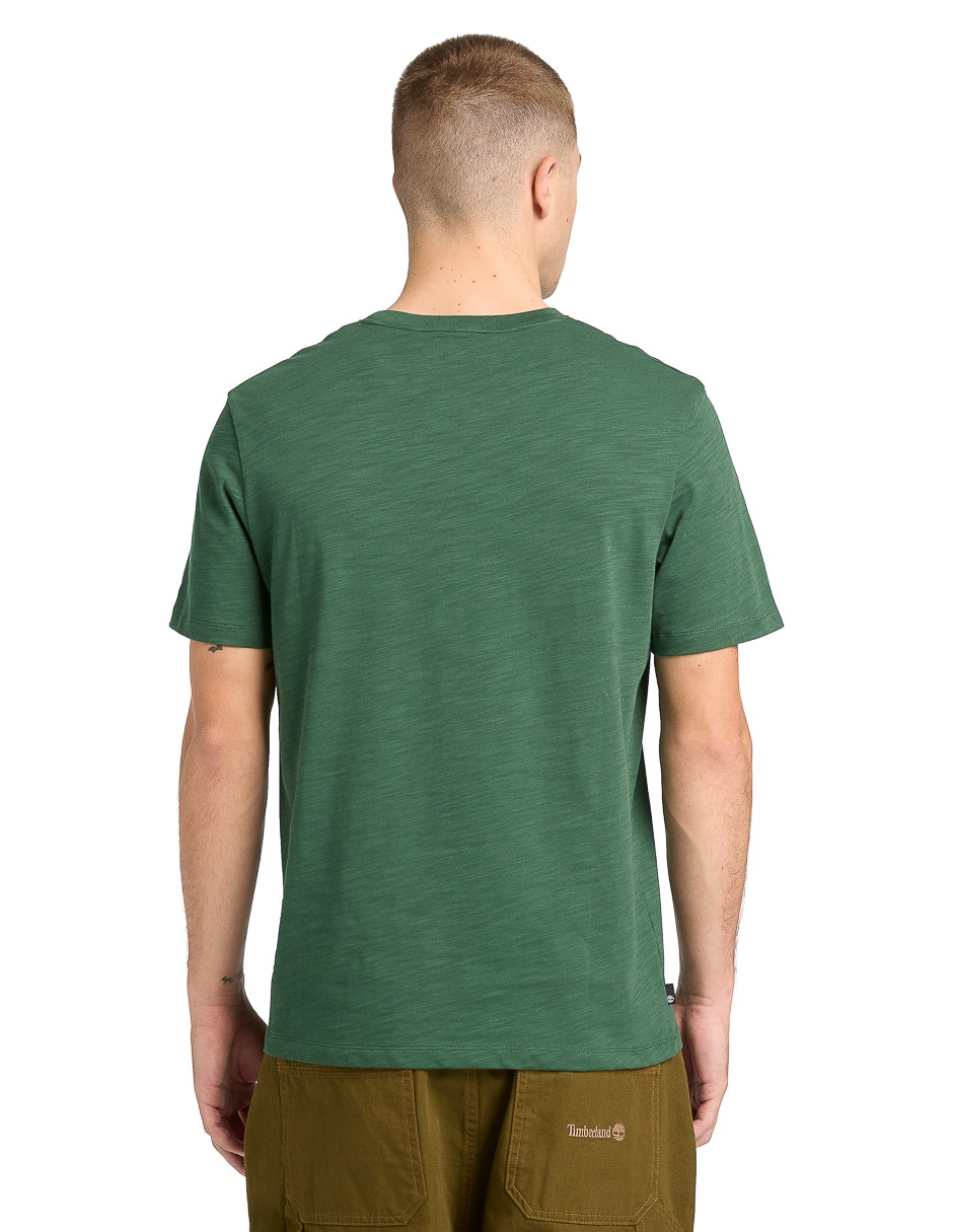Playera Tee cuello redondo para hombre 4