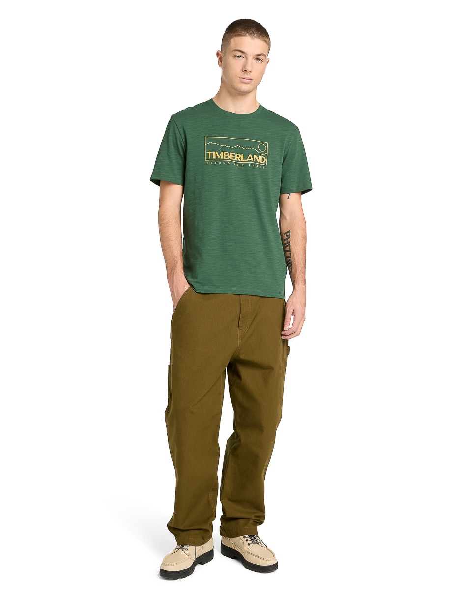 Playera Tee cuello redondo para hombre 3