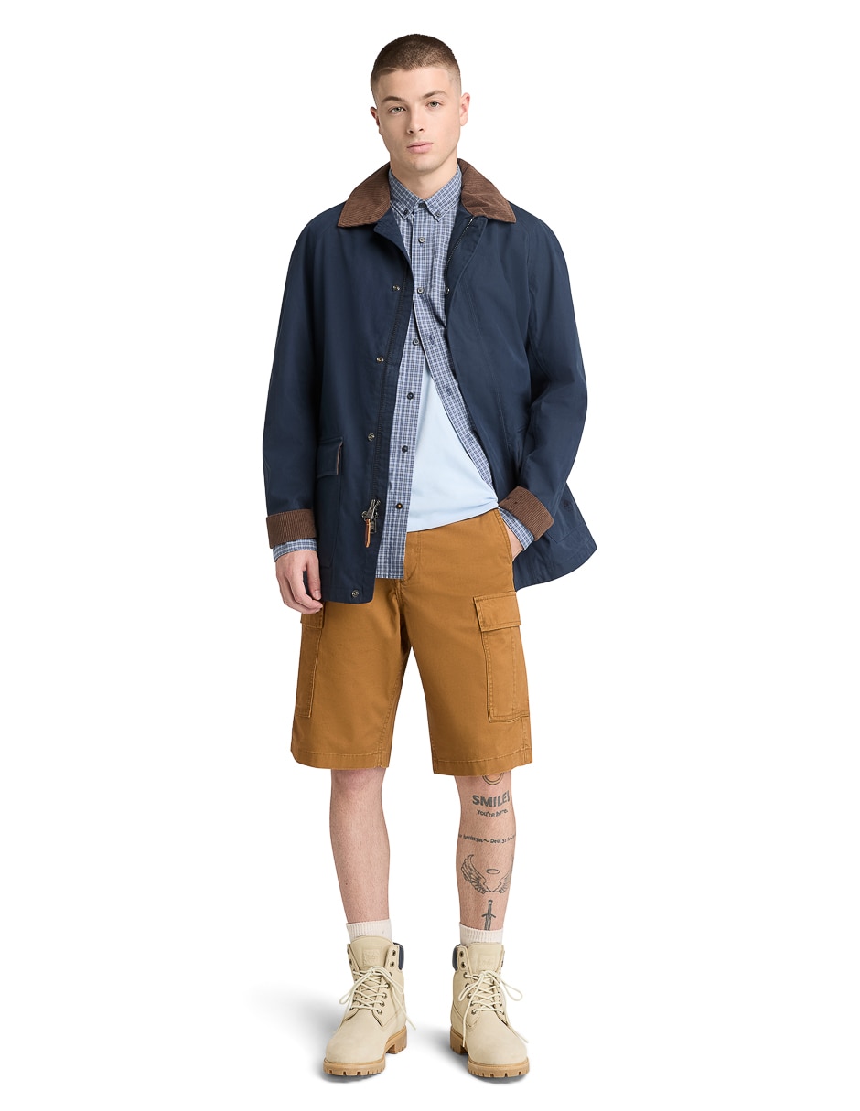 Camisa casual de algodón manga larga para hombre 3