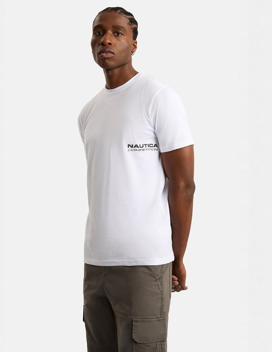Playera nautica cuello redondo para hombre Playera nautica cuello redondo para hombre