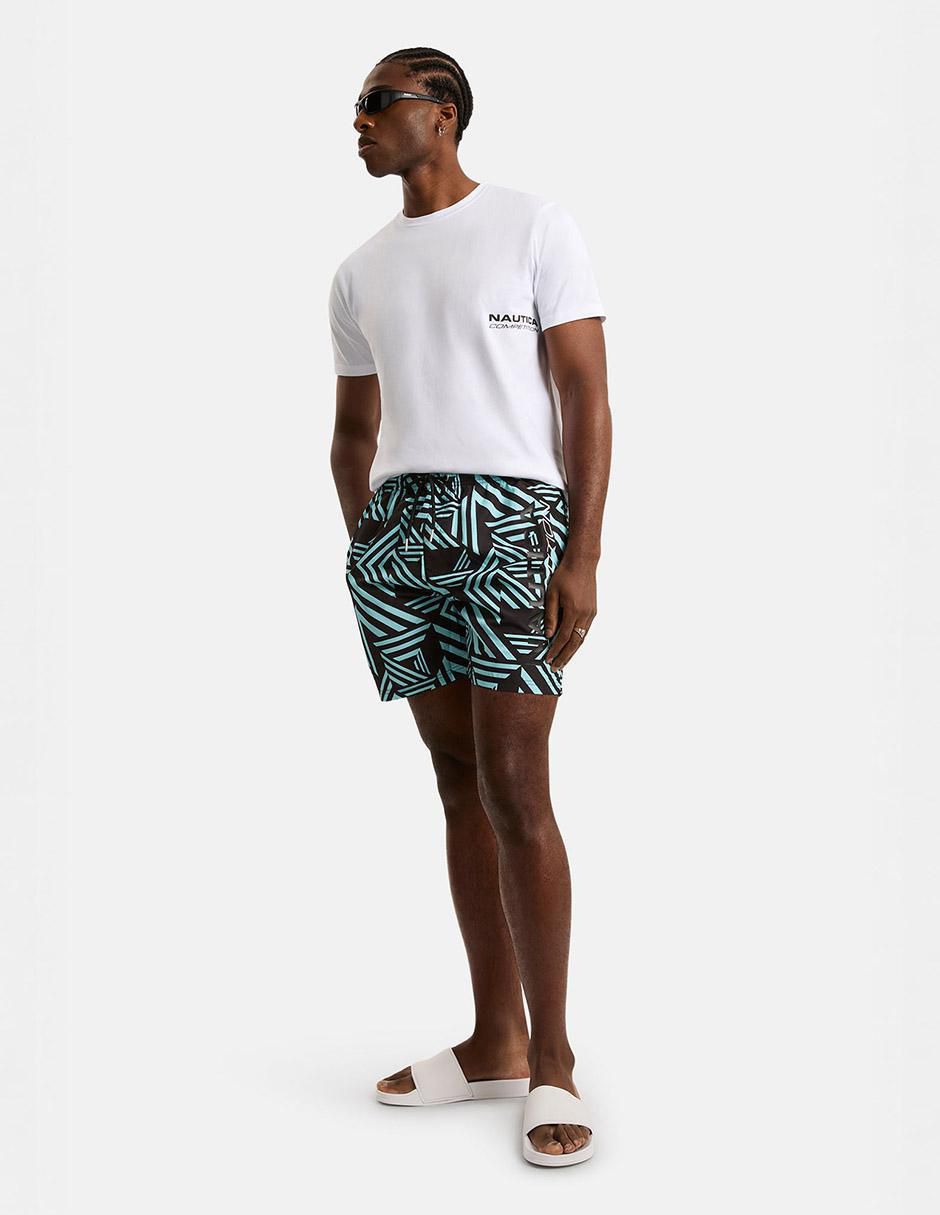 Traje de baño nautica con bolsillos para hombre 3