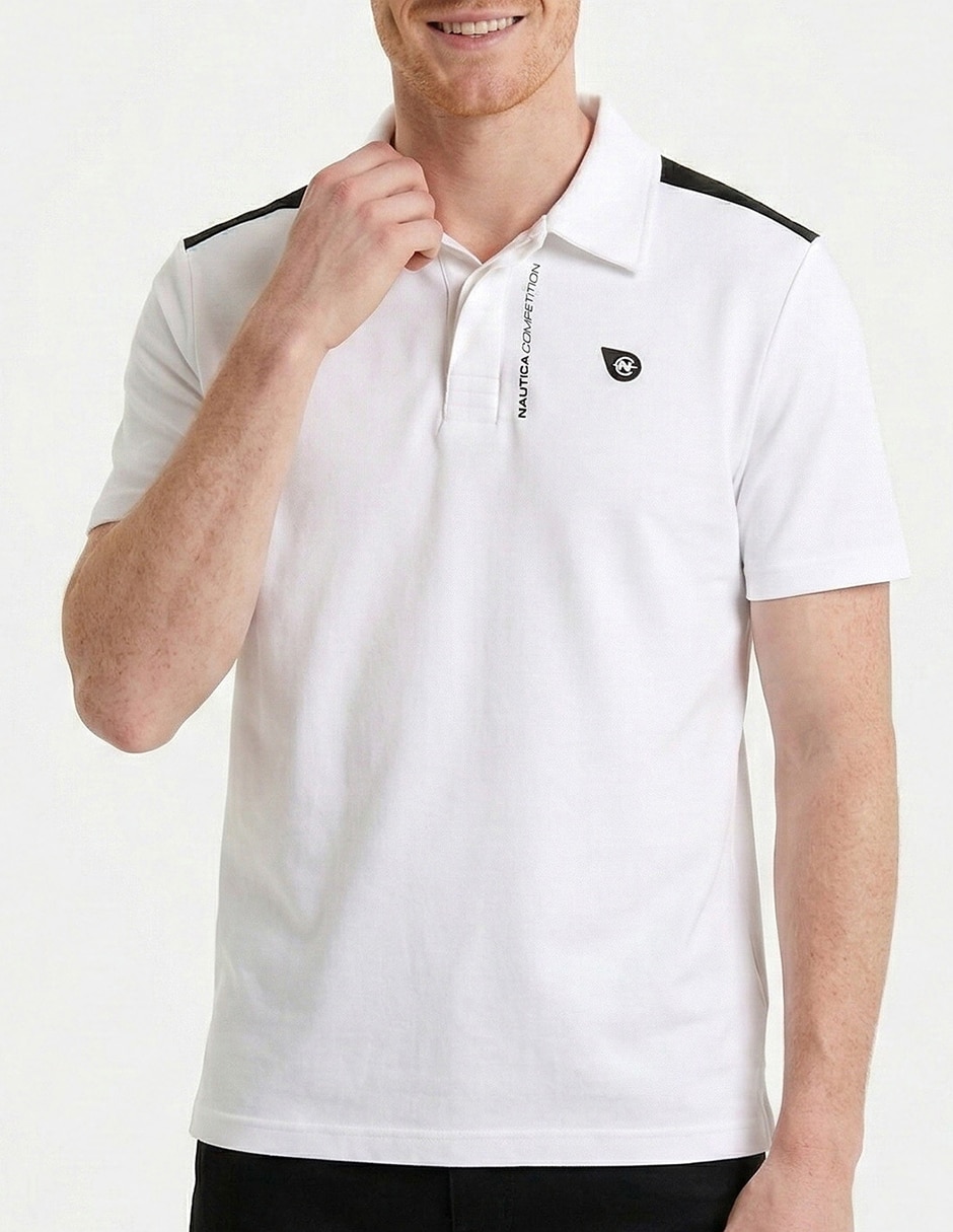 Playera tipo polo nautica para hombre 5