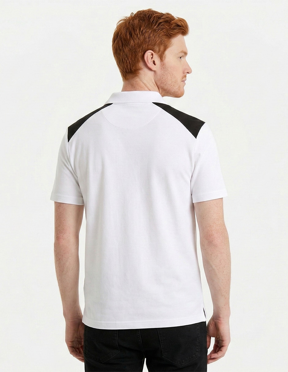 Playera tipo polo nautica para hombre 3