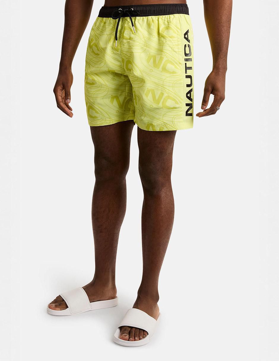 Traje de baño nautica calzón de malla integrado para hombre Traje de baño nautica calzón de malla integrado para hombre