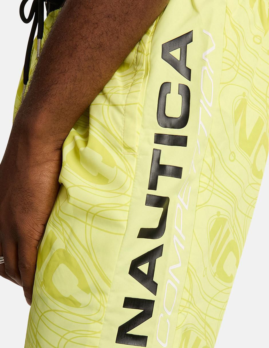 Traje de baño nautica calzón de malla integrado para hombre 2