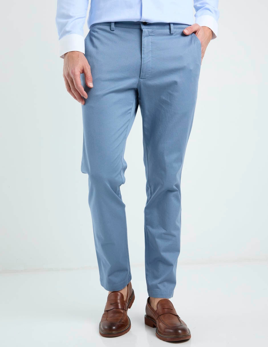 Pantalón chino straight para hombre Pantalón chino straight para hombre