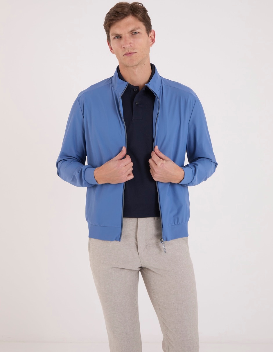 Chamarra casual Scappino con bolsillos para hombre