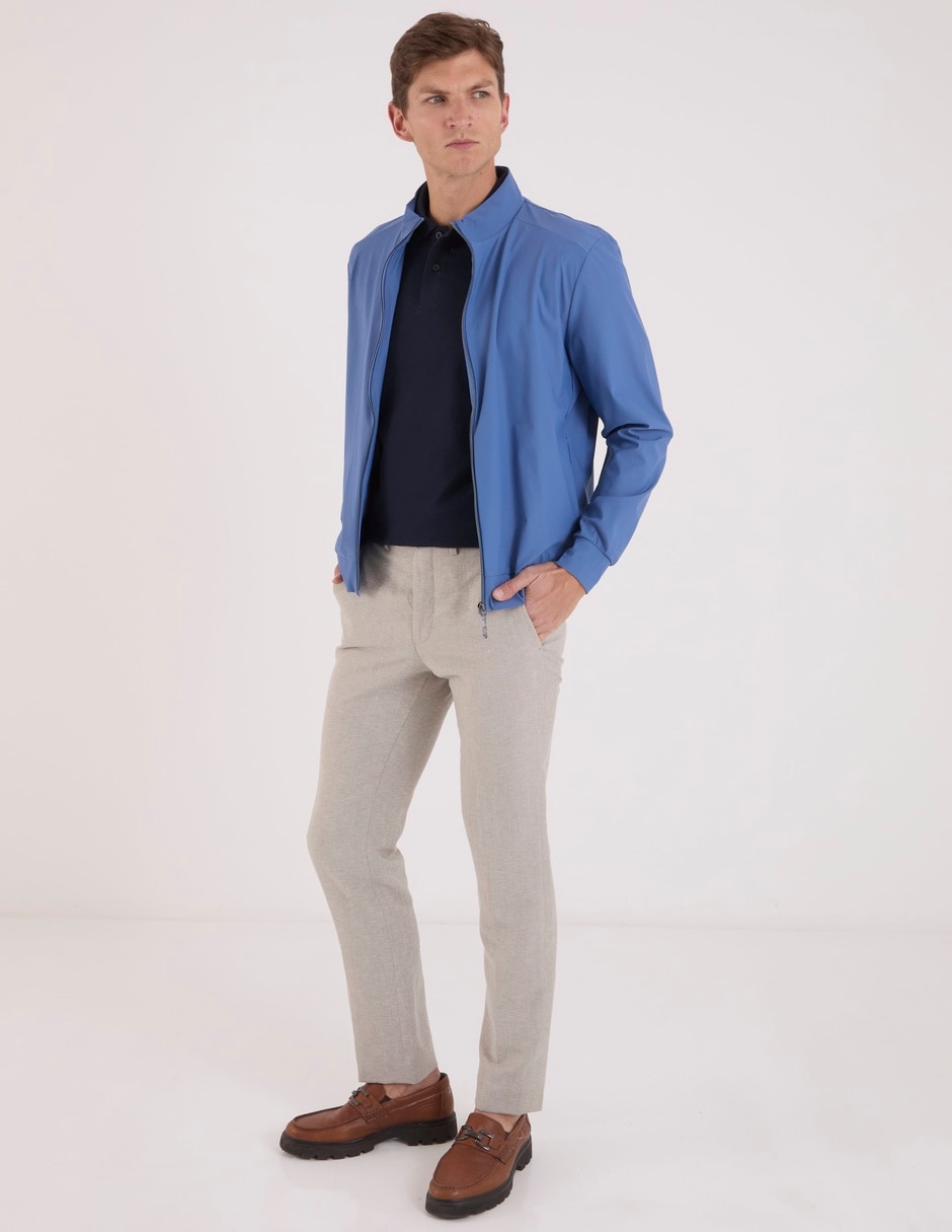 Chamarra casual Scappino con bolsillos para hombre