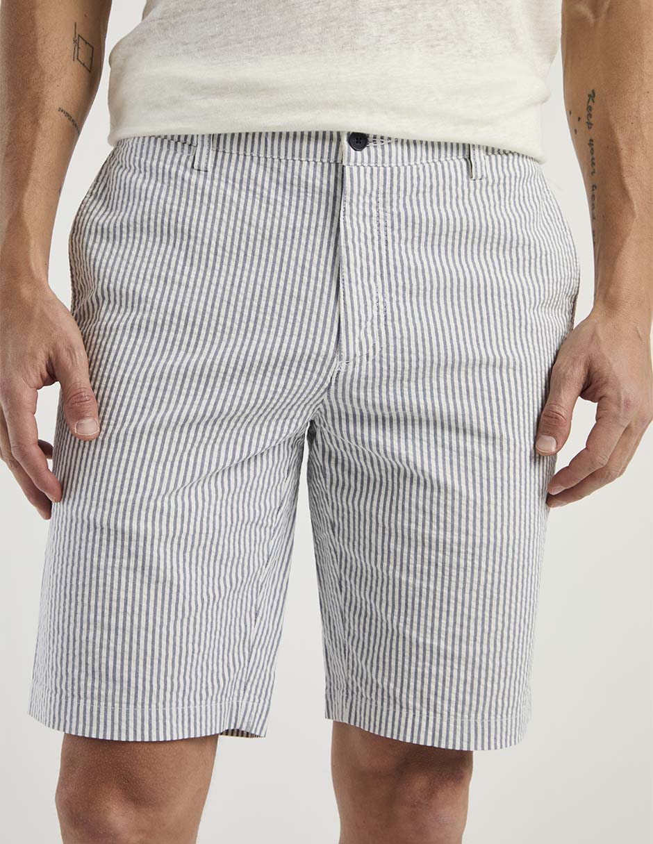 Bermuda de algodón para hombre