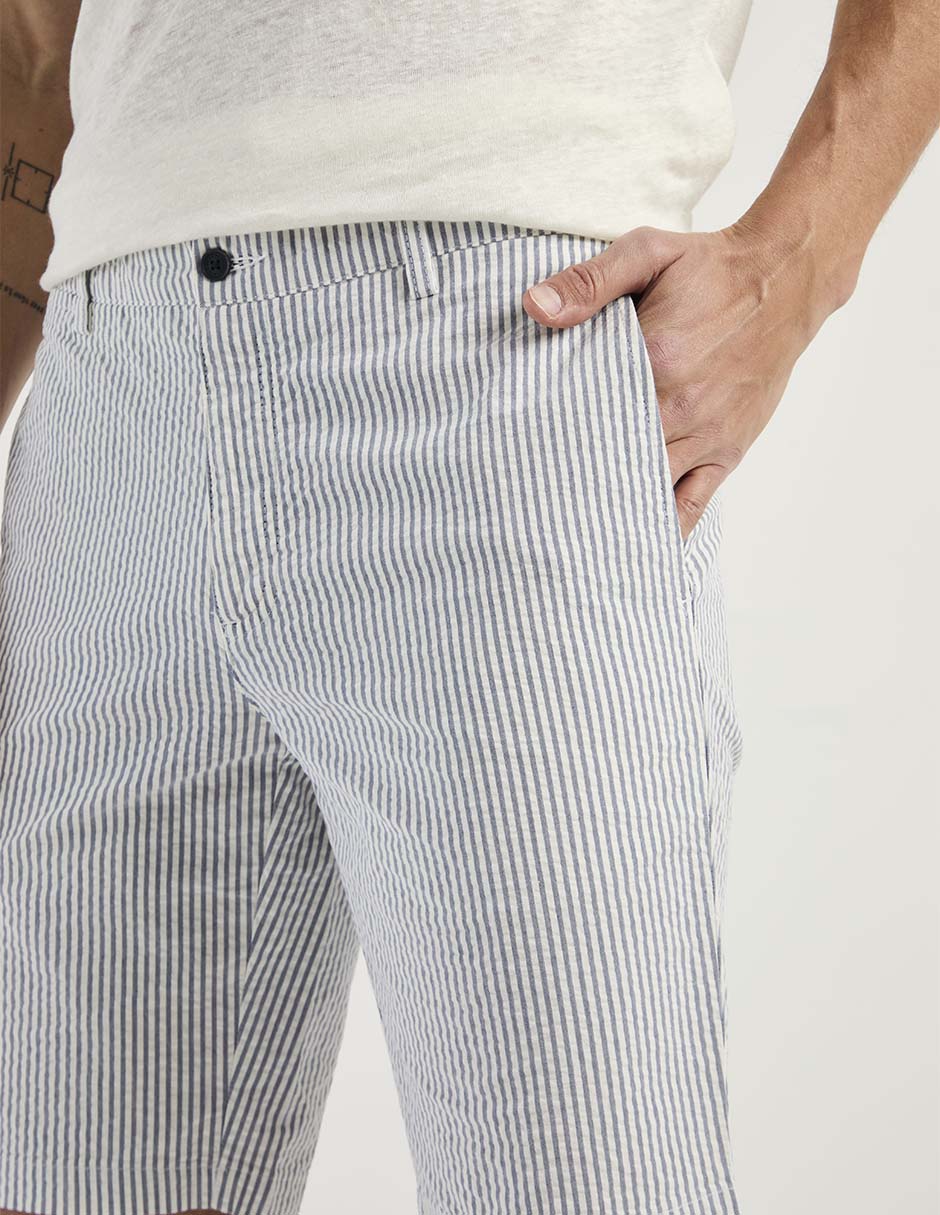 Bermuda de algodón para hombre