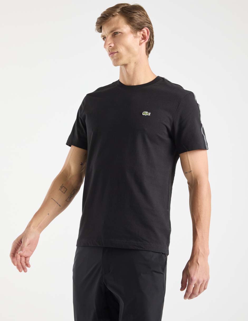 Playera lacoste cuello redondo para hombre