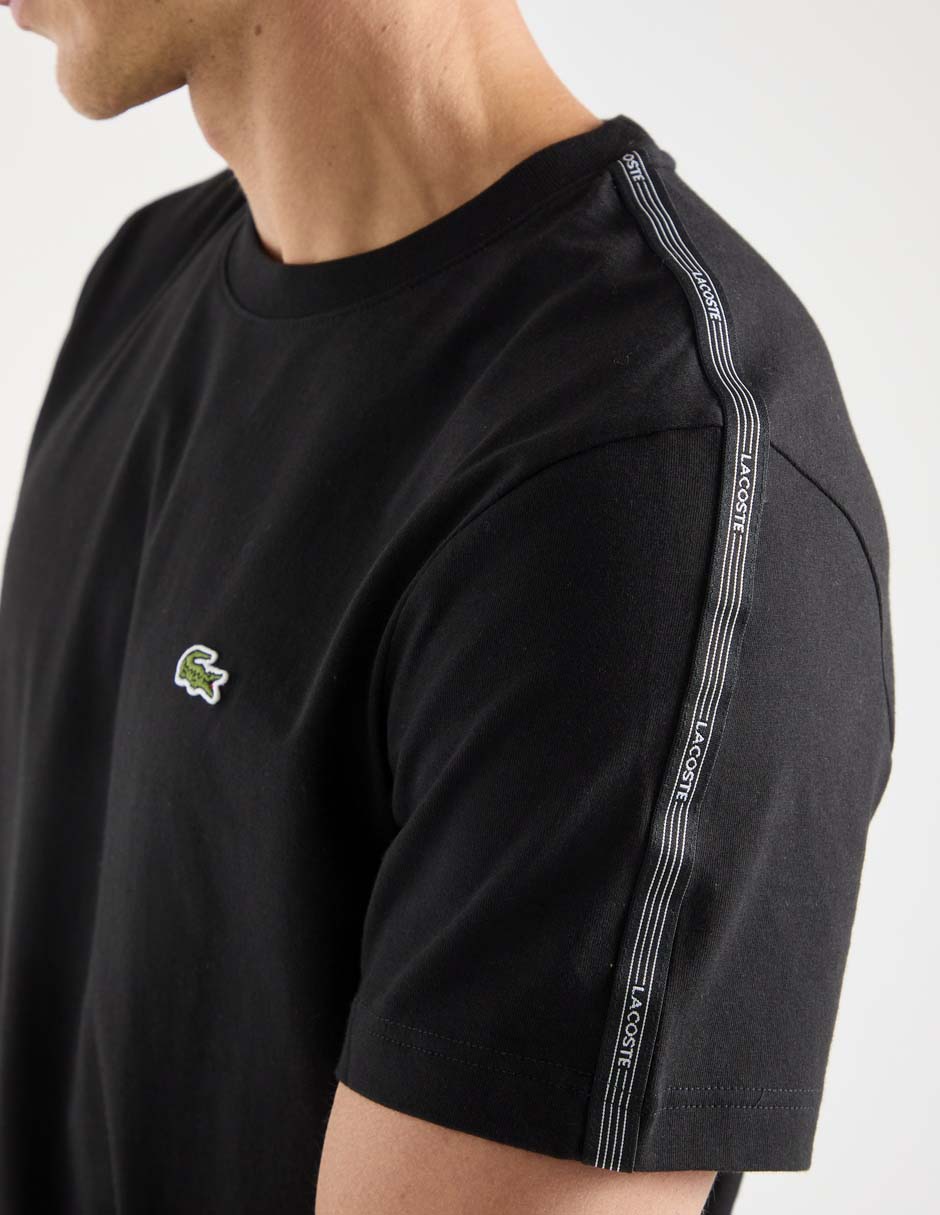 Playera lacoste cuello redondo para hombre