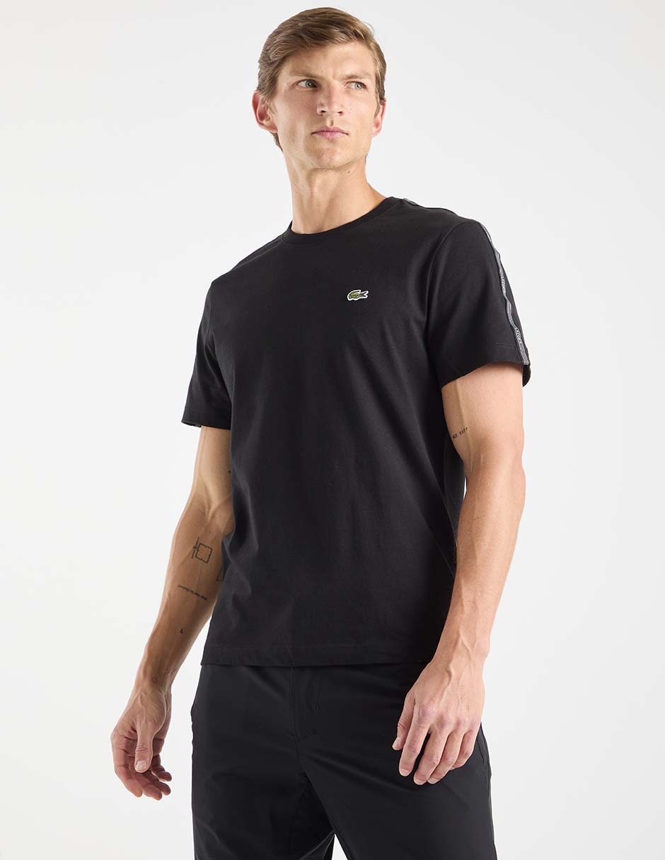 Playera lacoste cuello redondo para hombre