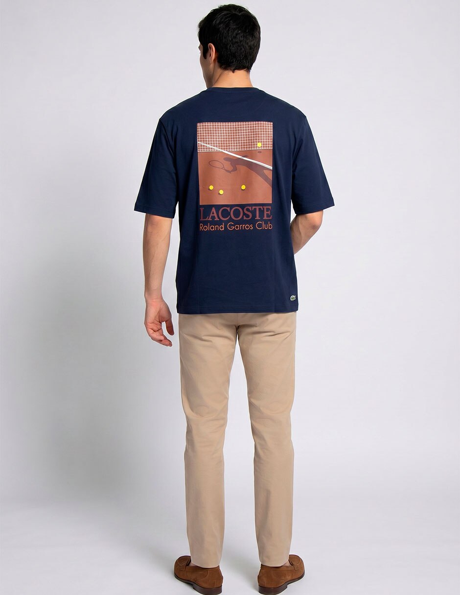 Playera cuello redondo para hombre