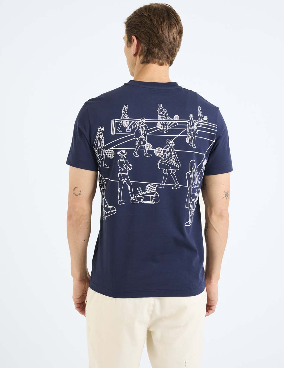 Playera Essentials cuello redondo para hombre 6