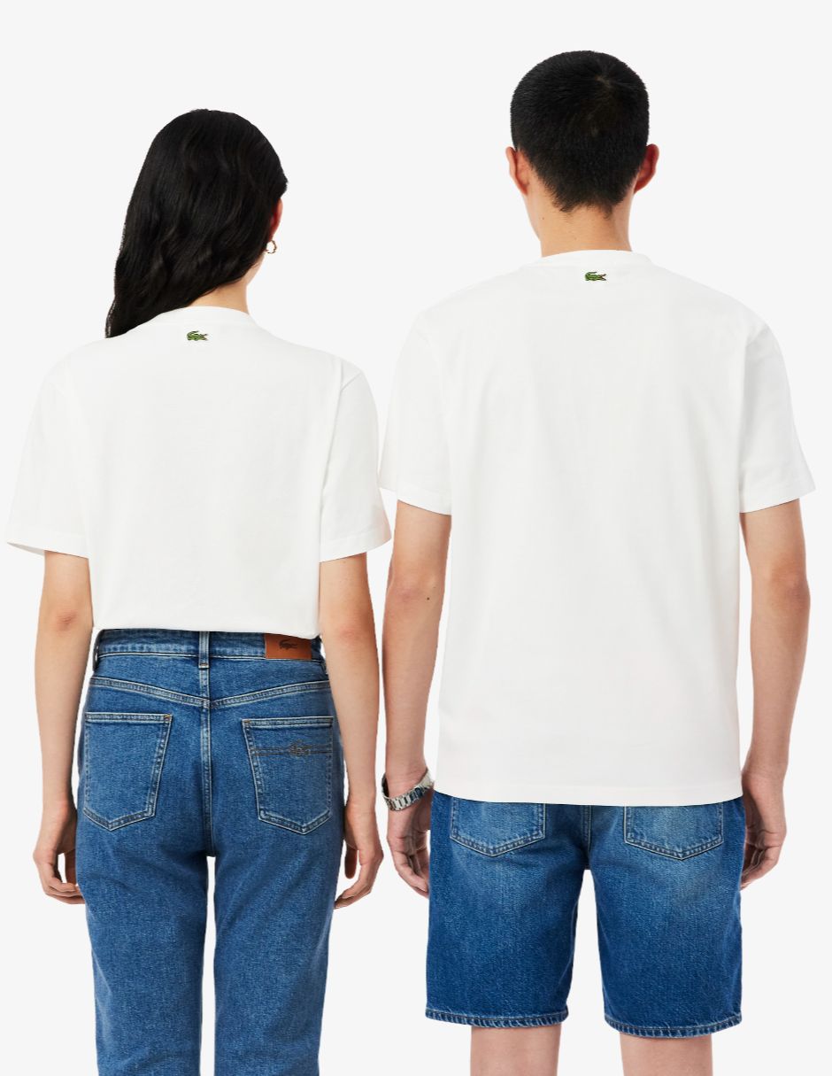 Playera Lacoste cuello redondo para hombre