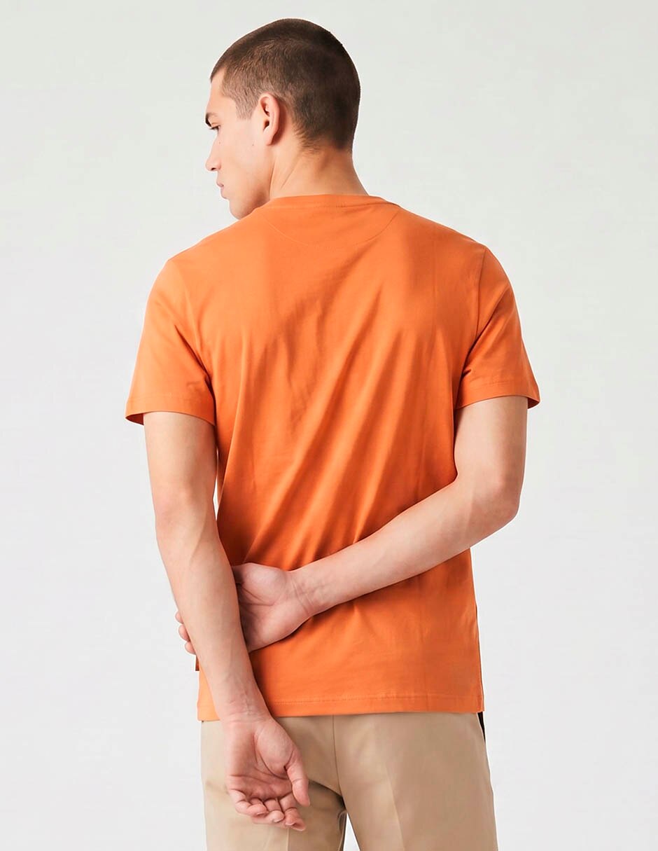Playera lacoste roland garros cuello redondo para hombre