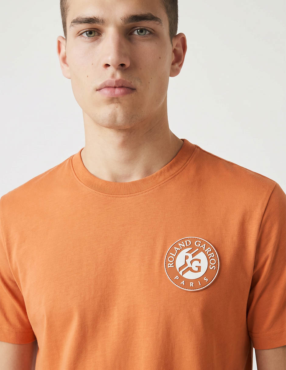 Playera roland garros cuello redondo para hombre 4