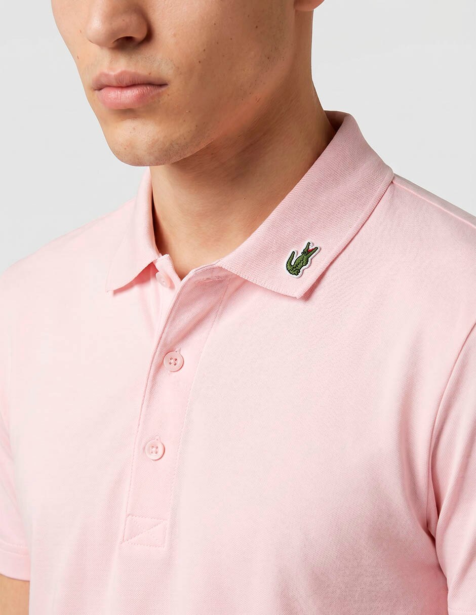 Playera tipo polo lacoste para hombre