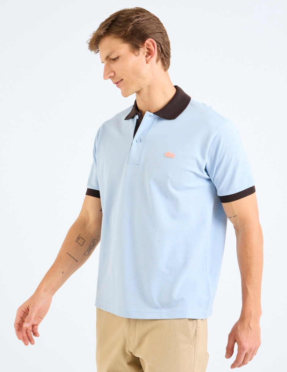 Playera tipo polo Lacoste para hombre