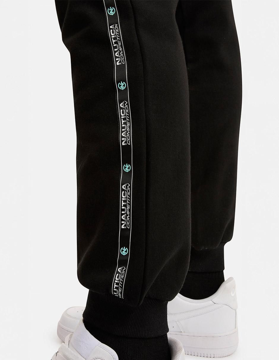 Pants slim nautica con elástico para hombre