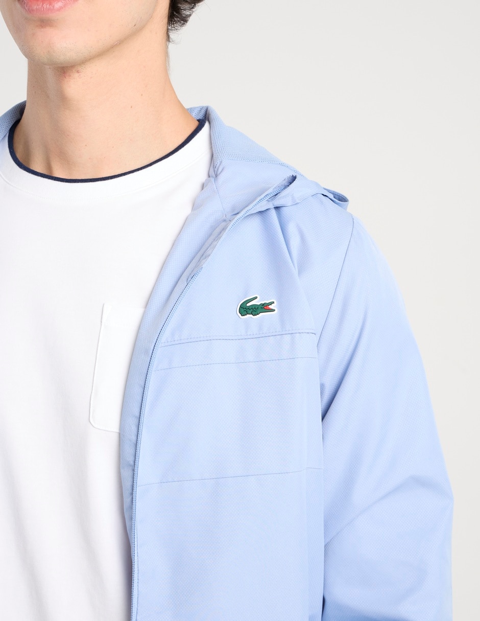 Chamarra bomber impermeable con bolsillos para hombre 4