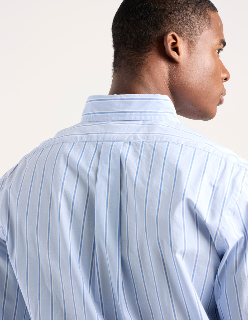 Camisa casual Brooks Brothers de algodón manga larga para hombre