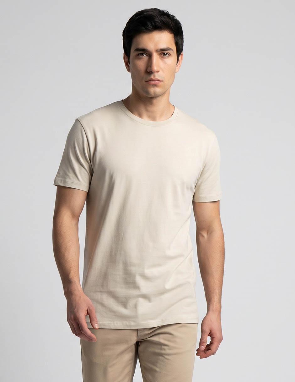 Playera cuello redondo para hombre Playera cuello redondo para hombre