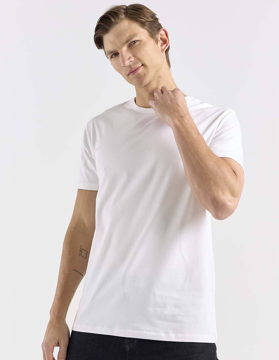 Playera cuello redondo para hombre Playera cuello redondo para hombre
