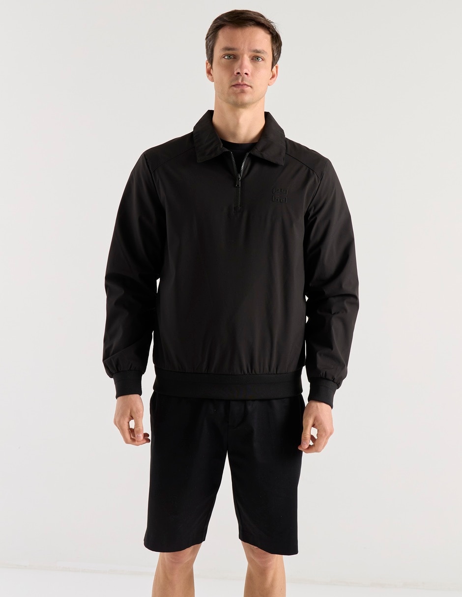 Chamarra casual con bolsillos para hombre Chamarra casual con bolsillos para hombre