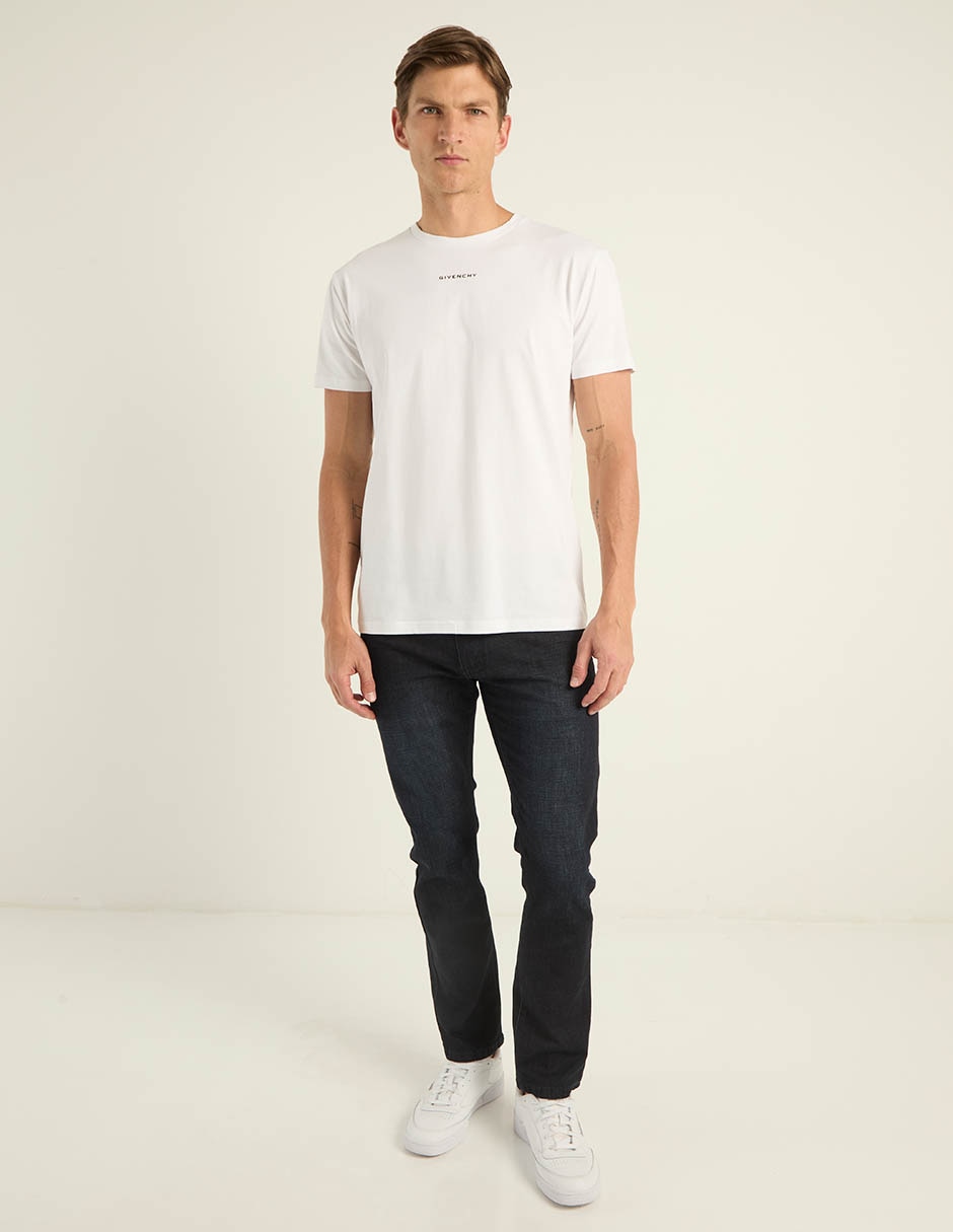Jeans slim lavado obscuro para hombre 2