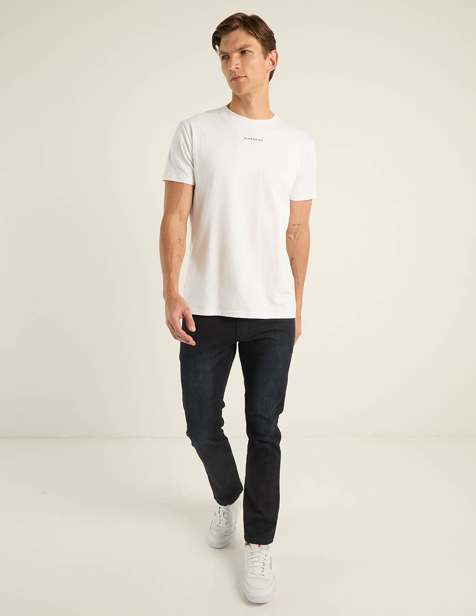 Jeans slim lavado obscuro para hombre 3