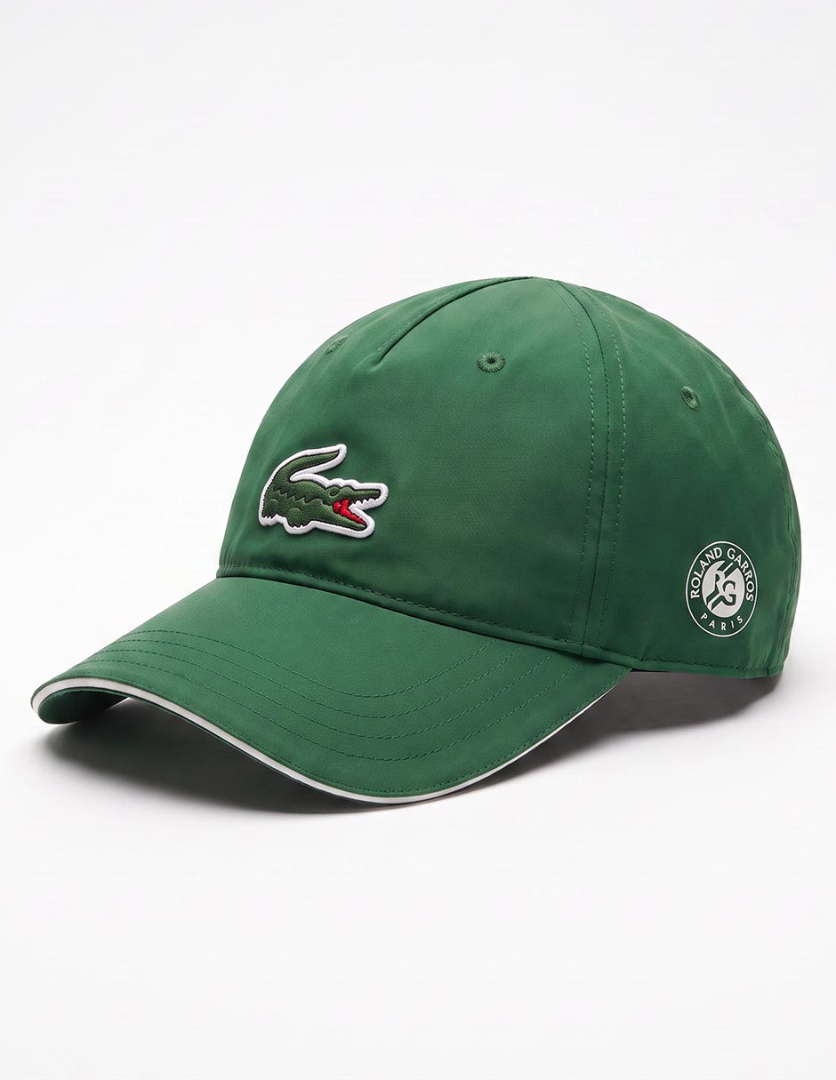 Gorra visera curva correa ajustable para tennis roland garros unisex