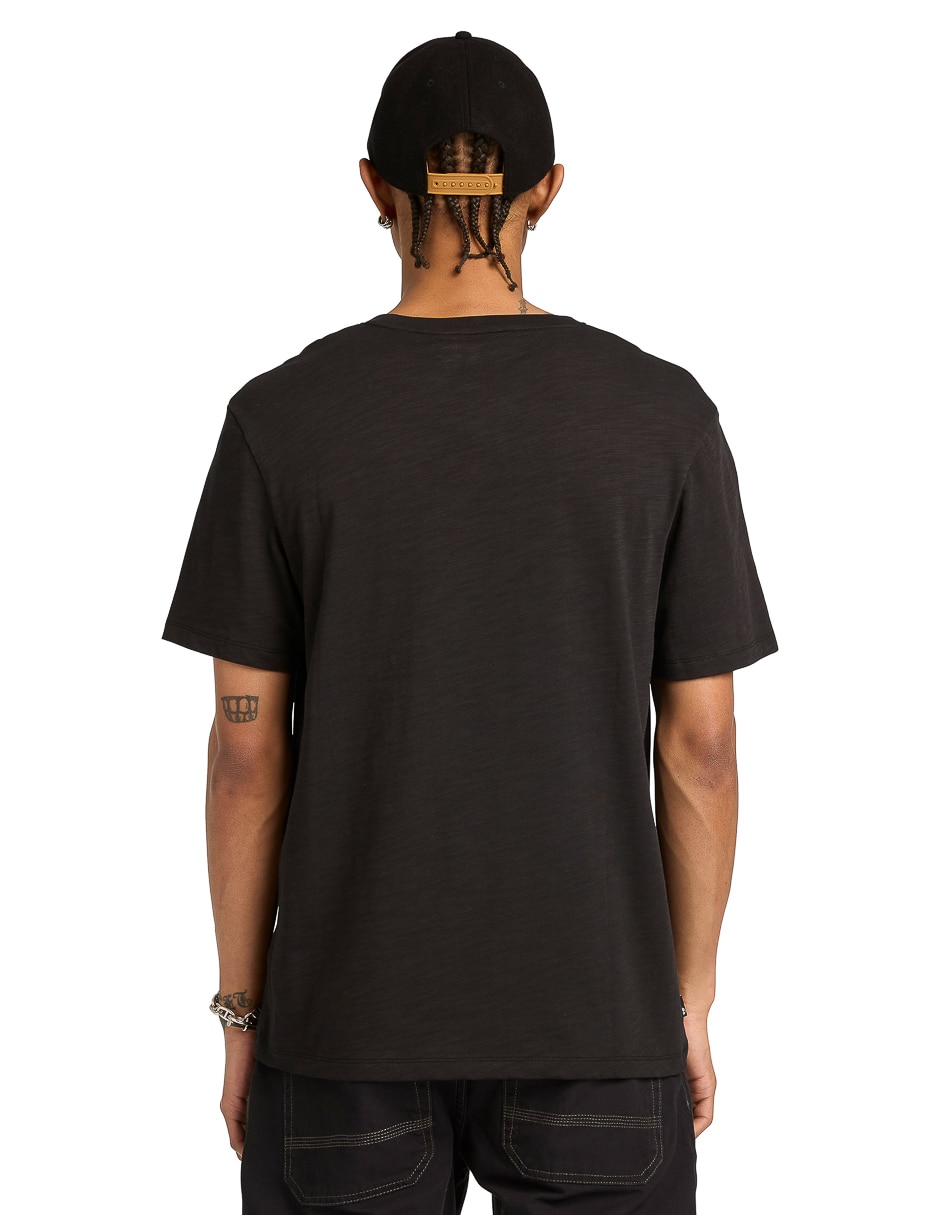 Playera Tee cuello redondo para hombre 4