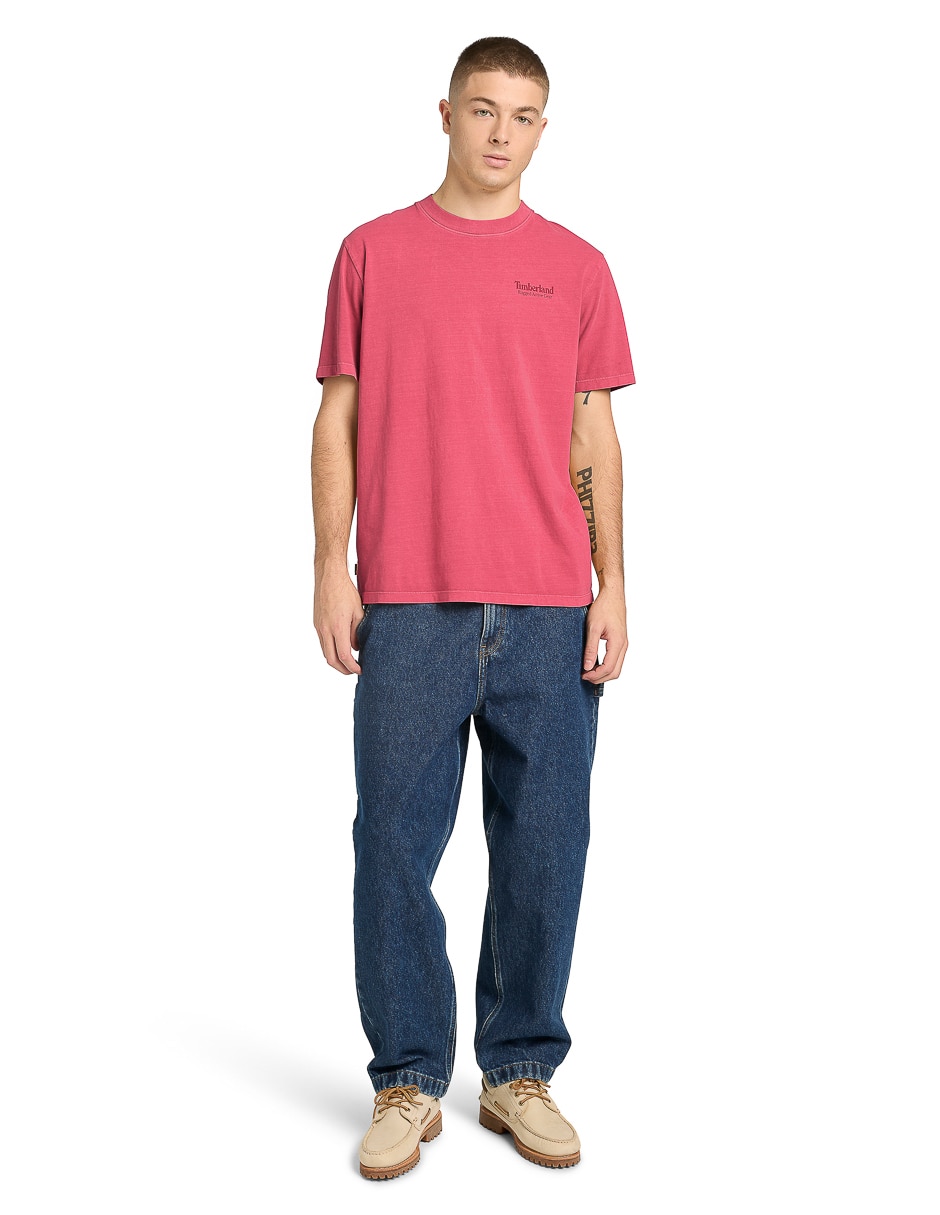 Playera cuello redondo para hombre