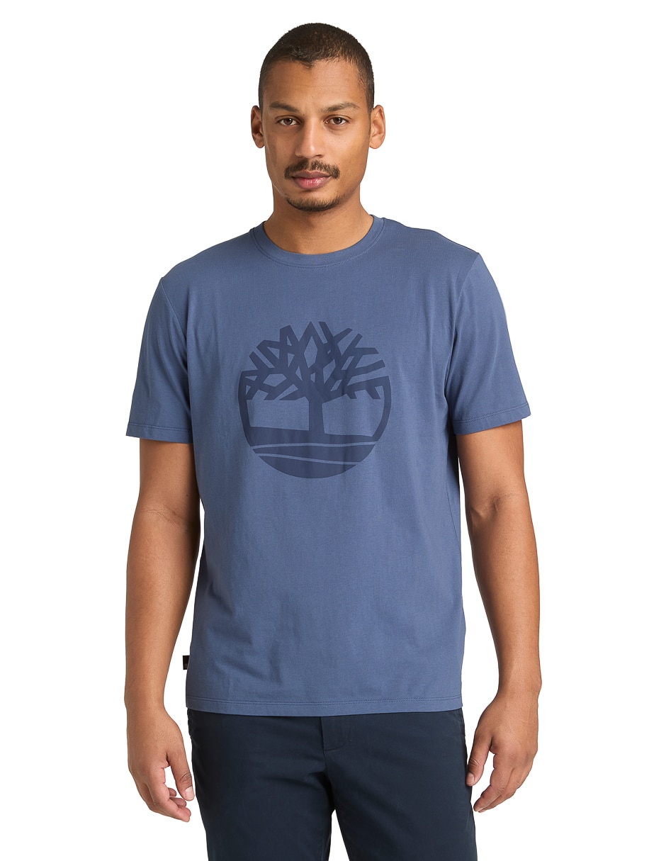 Playera Tee cuello redondo para hombre