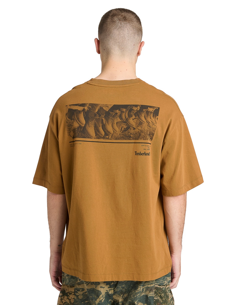 Playera cuello redondo para hombre