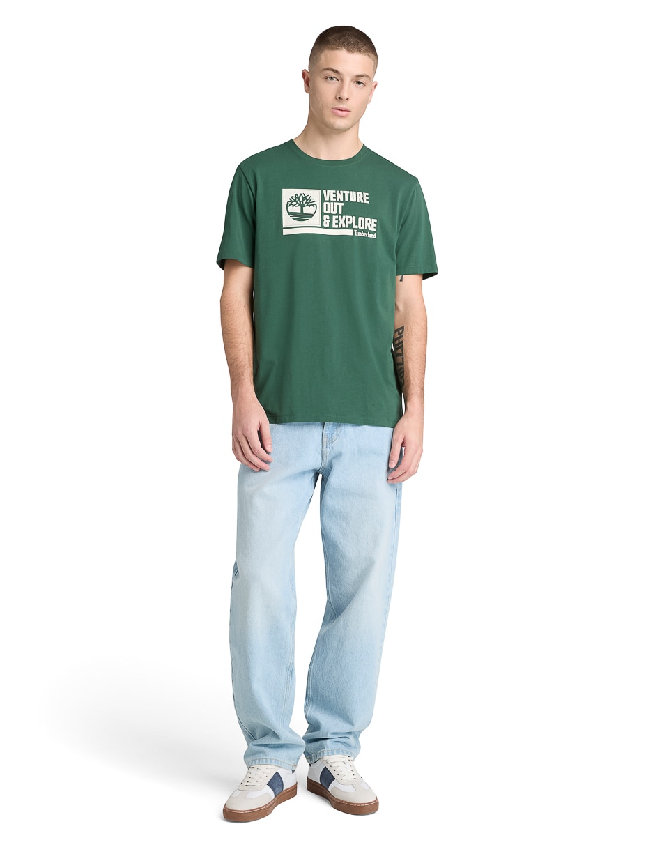 Playera Timberland cuello redondo para hombre