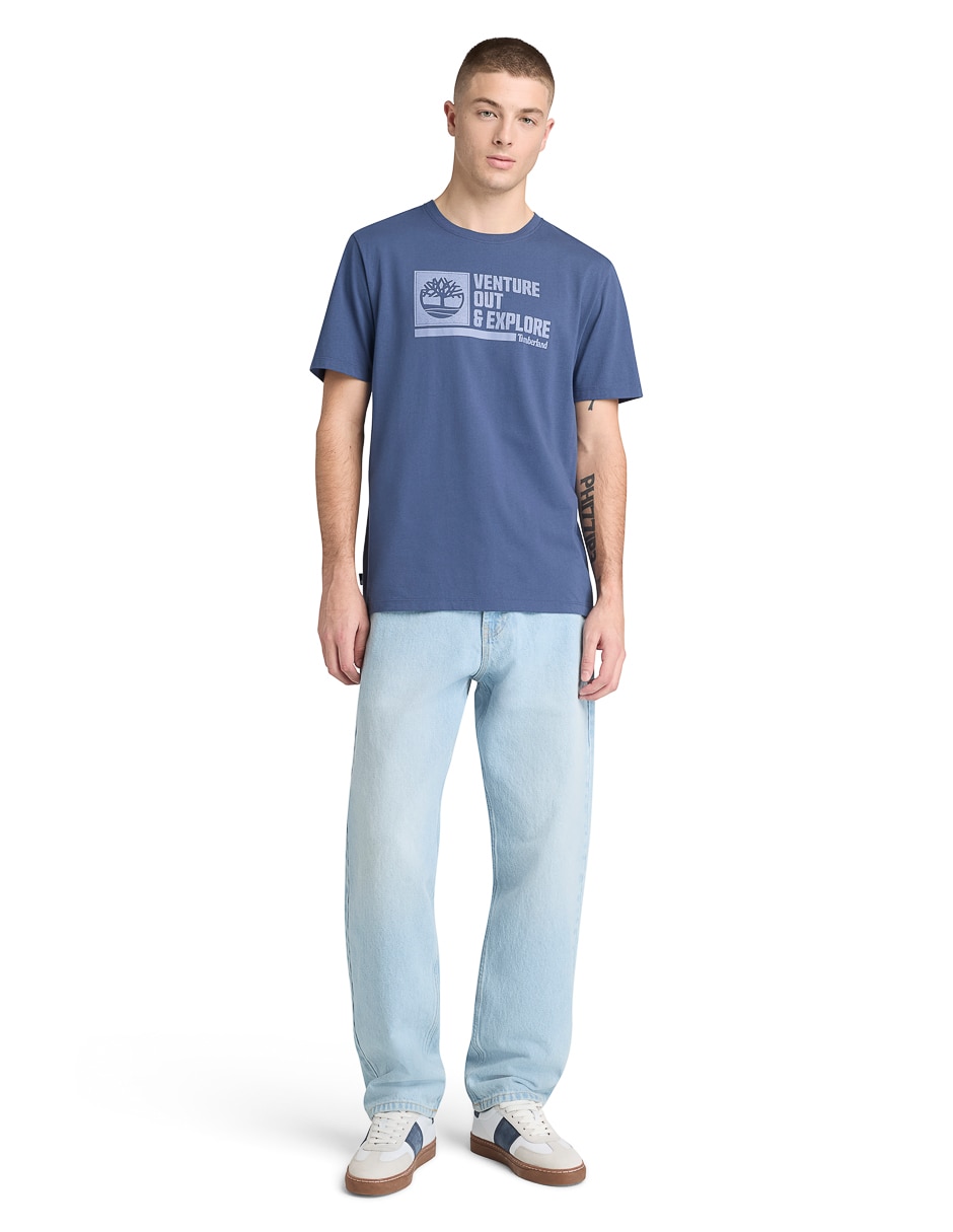 Playera Timberland cuello redondo para hombre