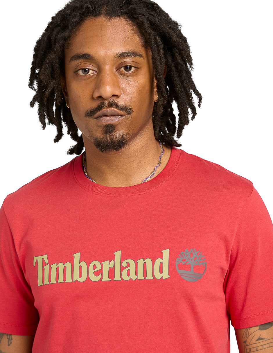 Playera Timberland cuello redondo para hombre