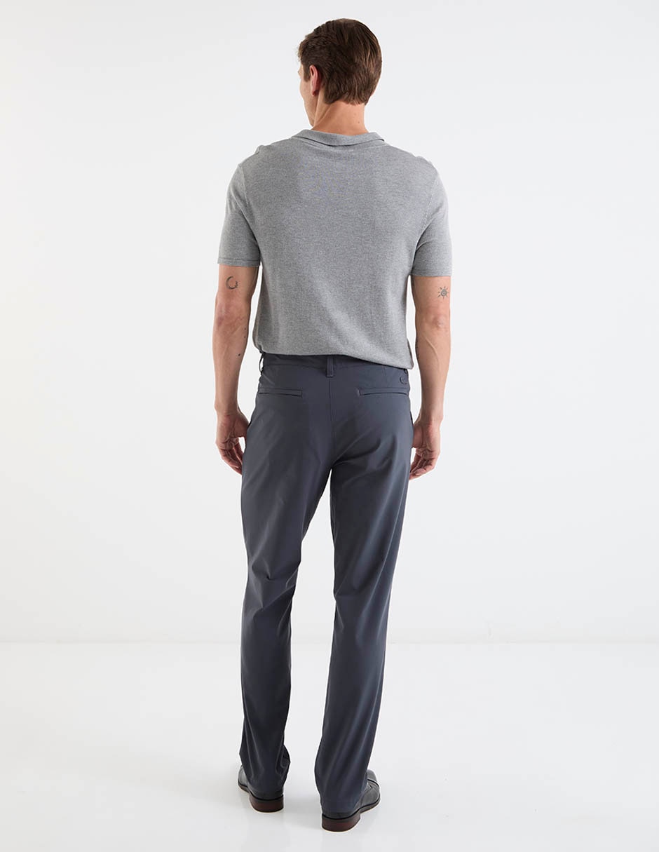 Pantalón business casual chino slim para hombre 6