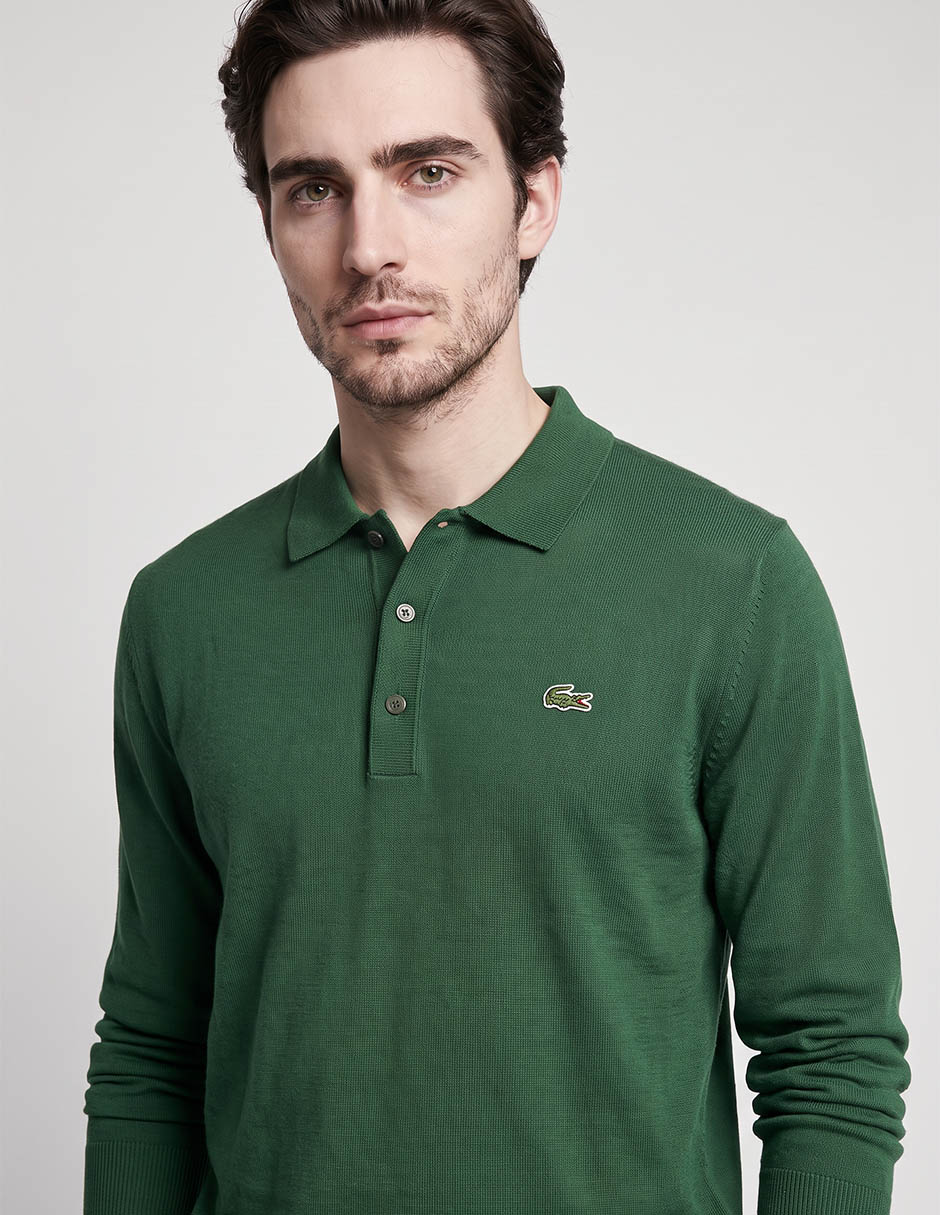 Suéter cuello polo para hombre 3