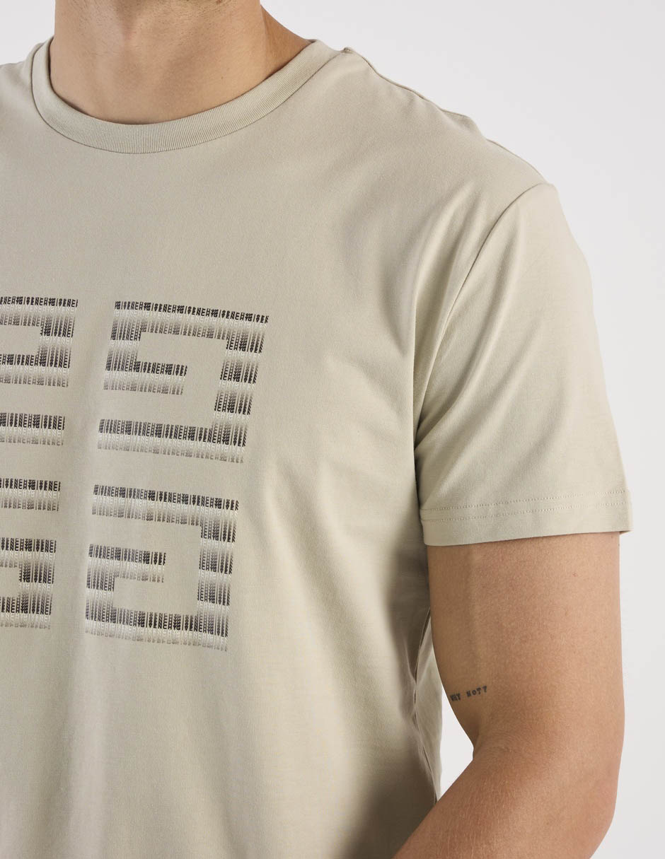Playera playera cuello redondo para hombre 10