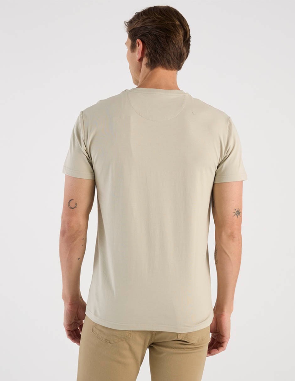 Playera playera cuello redondo para hombre 11
