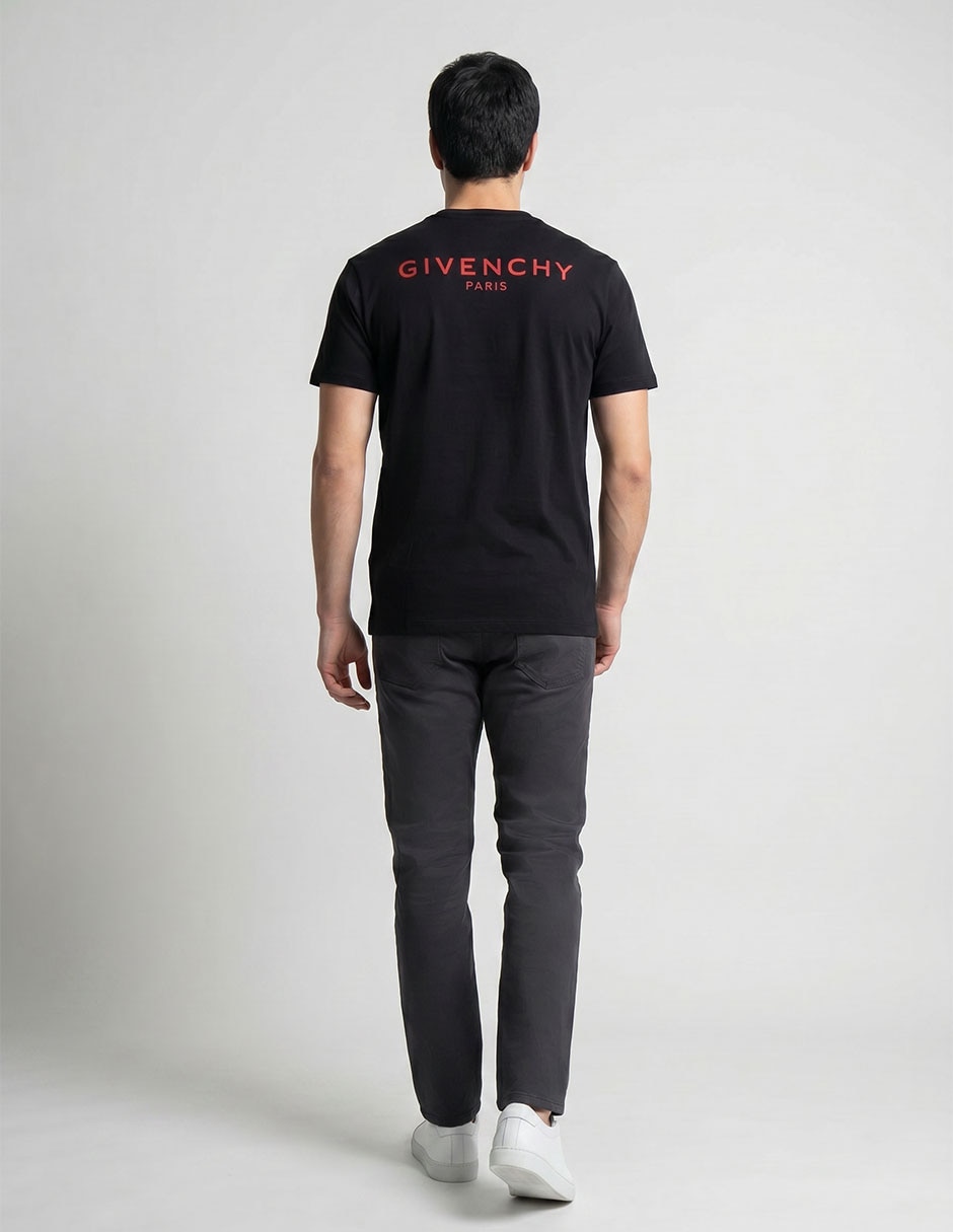 Playera givenchy playera cuello redondo para hombre