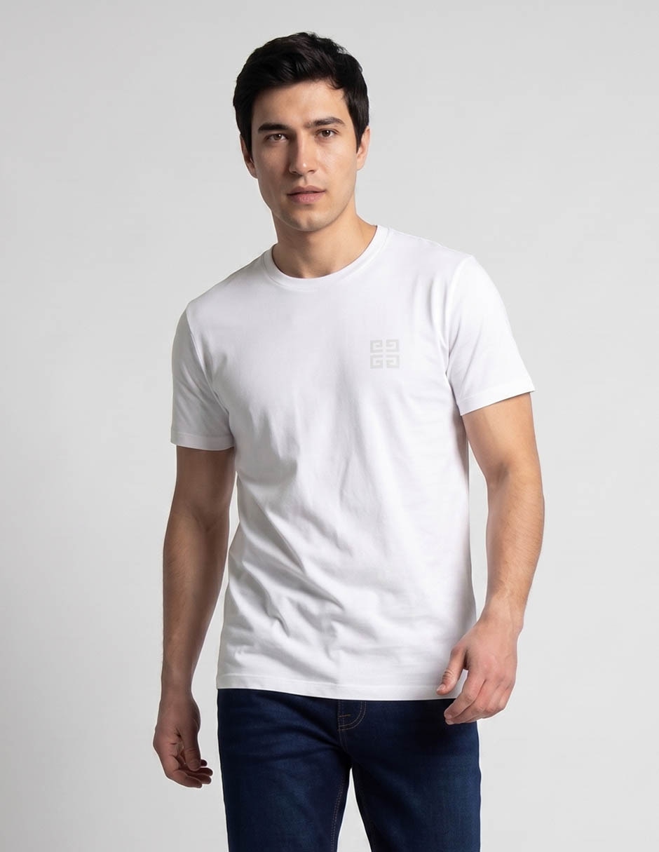 Playera cuello redondo para hombre