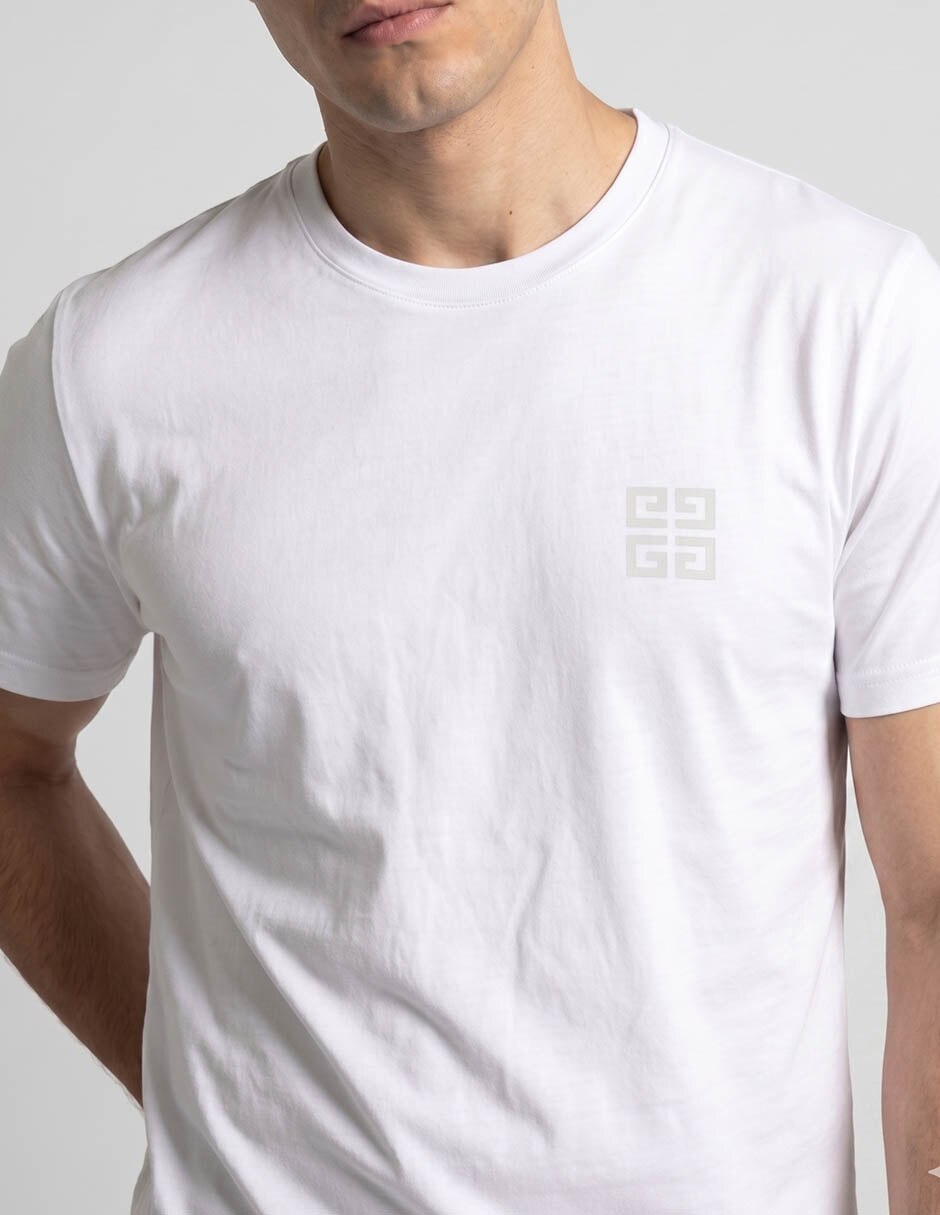 Playera cuello redondo para hombre 4