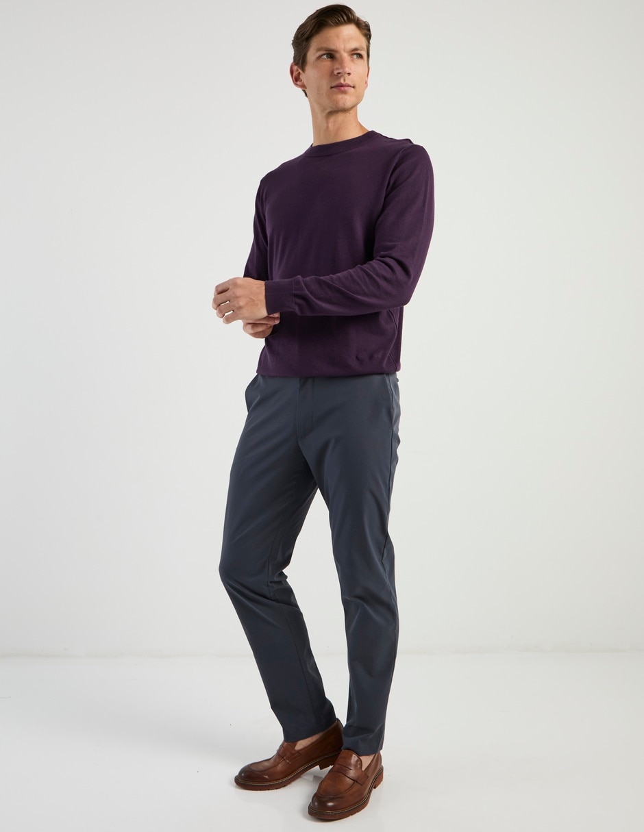 Suéter cuello redondo para hombre 4